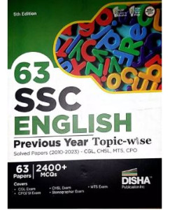 63 Ssc English Previous Year T/W  